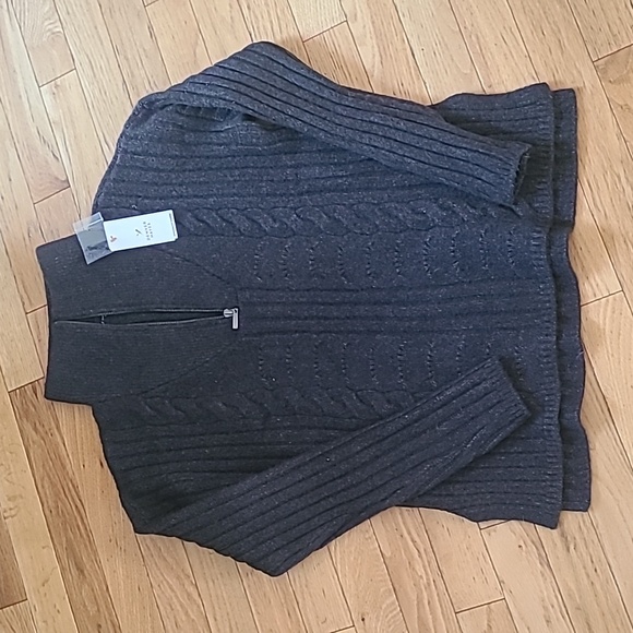1/4 Zip Knit Sweater - Picture 1 of 3